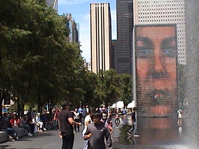 Millennium Park's Crown Fountain, Chicago, Illinois (5-31-26)