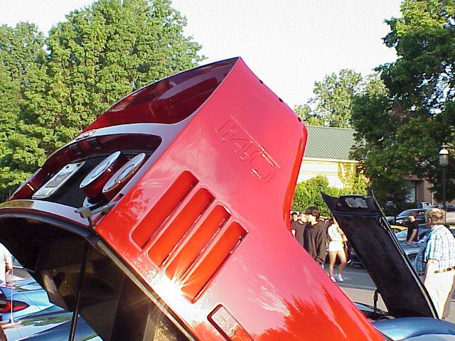 Ferrari F40, taken with a Sony Mavica FD91