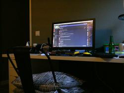 Setting up my dankpods inspired workplace.